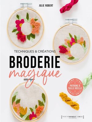 cover image of Punchneedle broderie magique